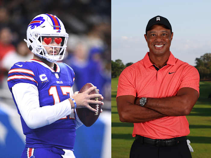 josh allen tiger woods 222222